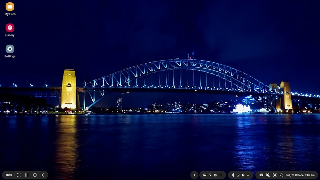 Samsung DeX How to change the Wallpaper Samsung Australia