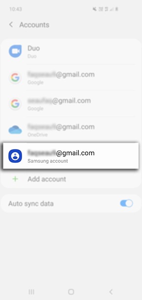 Signing into my Samsung Account on my Galaxy Phone Samsung Australia