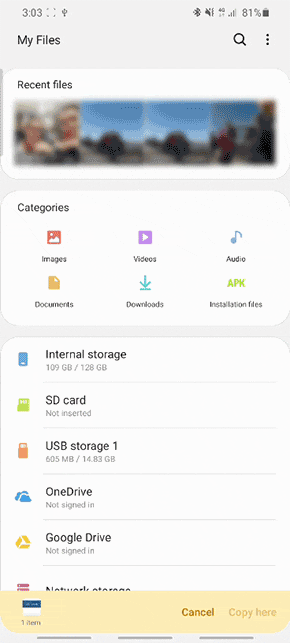 How to Transfer Media Files to a USB on a Samsung Phone | Samsung India