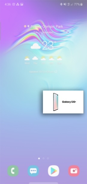 Using PictureinPicture Window on my Samsung device Samsung Australia
