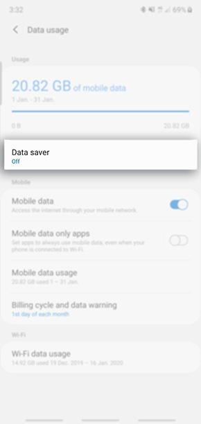 What is the Data saver feature? | Samsung Australia