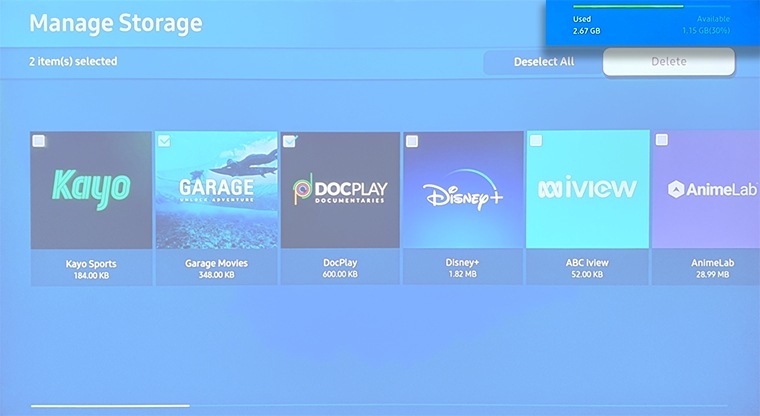 How can I check my installed TV Apps? | Samsung Australia