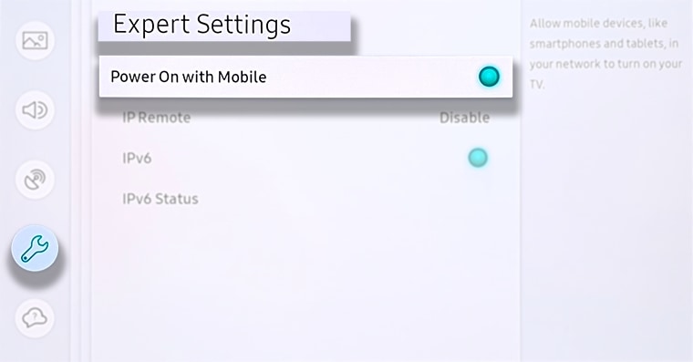 samsung smart player turn off voice assesment