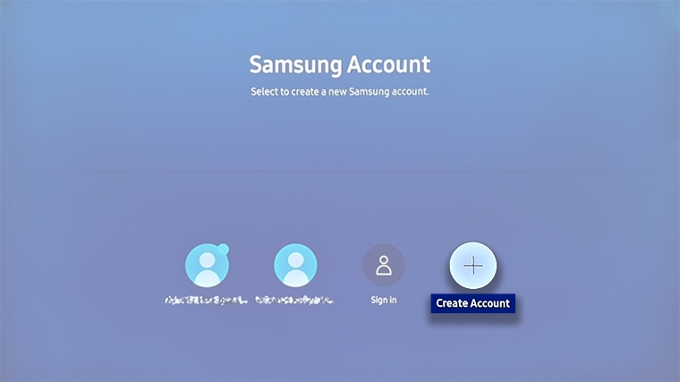 Samsung account