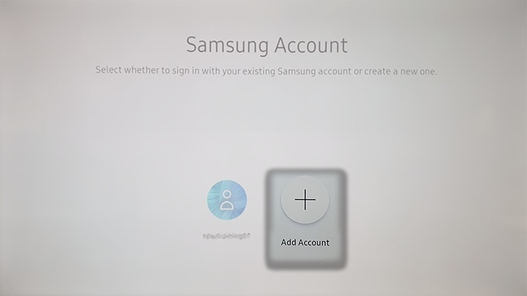 Samsung account