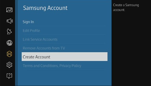 Create Account