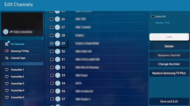 Parental Lock Channels on your Samsung TV | Samsung Australia