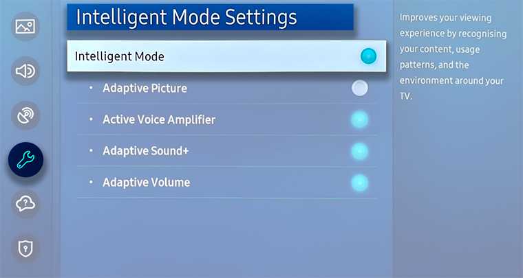 intelligent-mode-features-on-samsung-tvs-samsung-australia