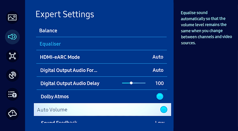 Use Auto Volume on a Samsung TV | Samsung Australia - How To Turn The Volume Up On A Samsung Tv