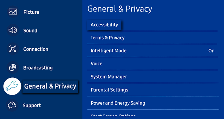 Voice Guide Announces What I Do On My Samsung Tv Samsung Australia 8825