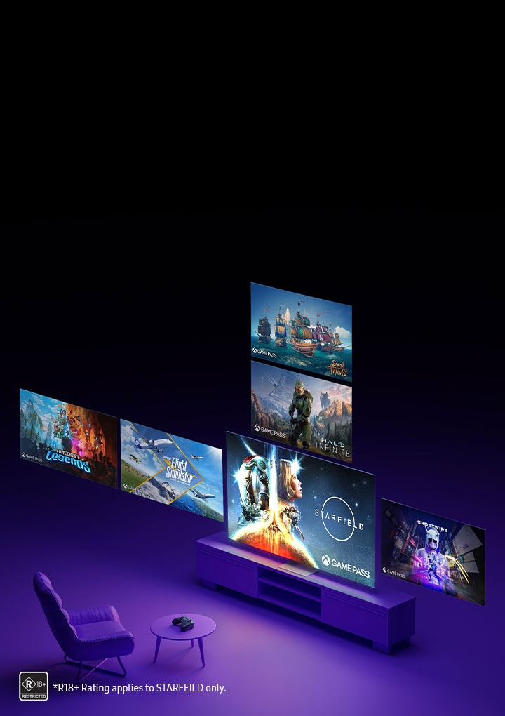 Samsung Gaming Hub: acesso ao Game Pass em TVs de 2021 começa a