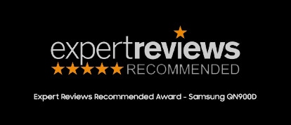 Expert Reviews Recommended Award - Samsung QN900D