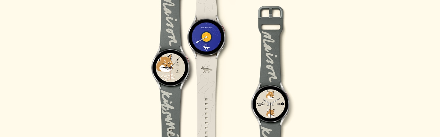 Galaxy Watch4 Maison Kitsuné Edition | Samsung Australia Galaxy Watch4 Maison Kitsuné Edition | Samsung Australia