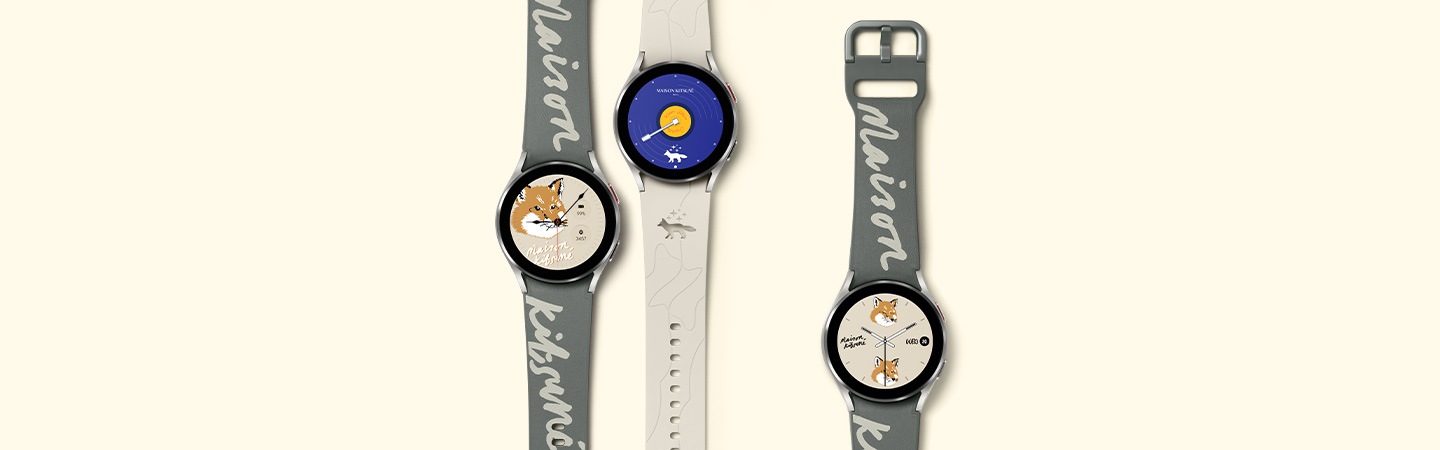 Samsung Galaxy Watch4 40mm 藍牙智慧手錶 Maison Kitsuné 特別版