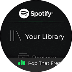 galaxy watch active spotify
