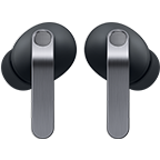 qara Galaxy Buds4 Pro TWS simsiz qulaqlıqlar, zəngin səs, mükəmməl dizayn, Hi-Fi, 24 bit, 96 kHs, UHQ