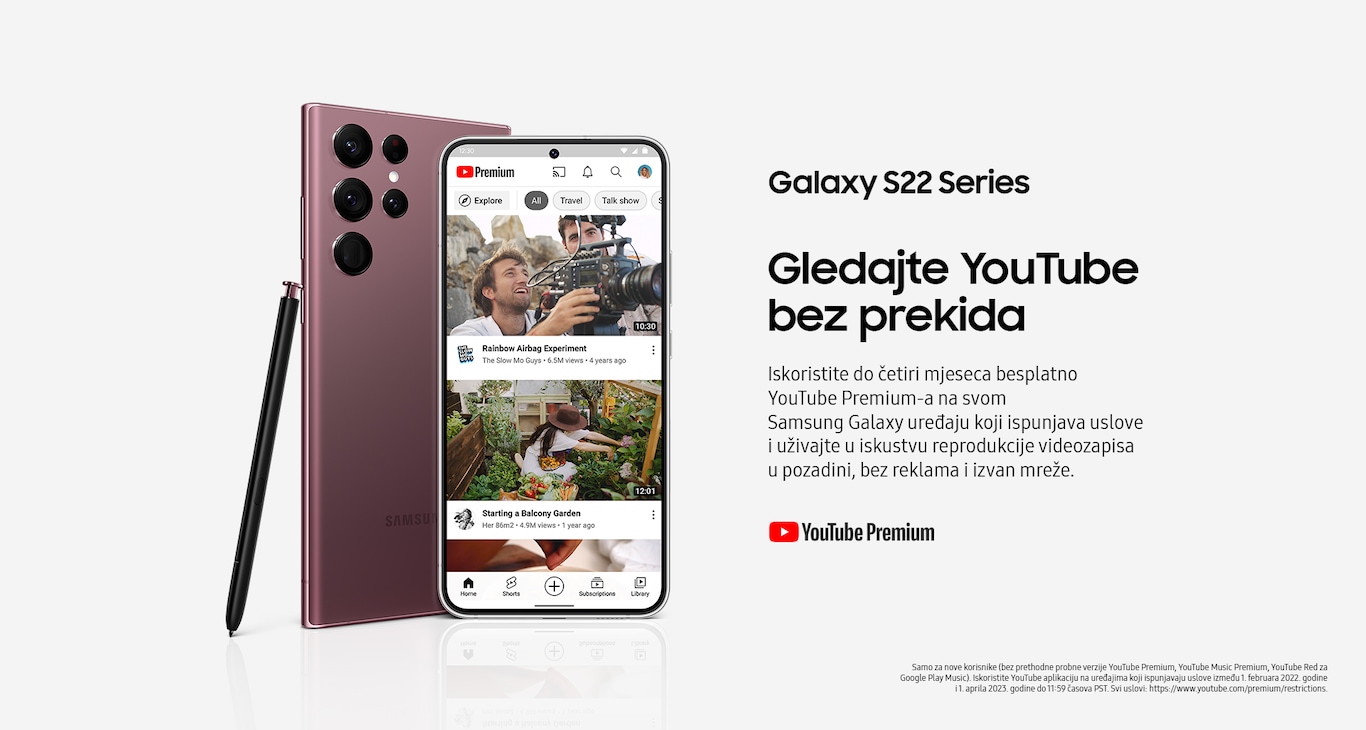 Youtube Premium promocija