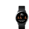 Een Galaxy Watch toont de meetresultaten voor een elektrocardiogram (ECG), met de waarschuwing aan de onderkant die aangeeft: "App detecteert nooit hartaanval."