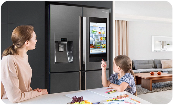 Test Samsung Family Hub RF56M9540SR : le réfrigérateur américain