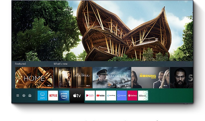 Inactief schuld Bek Smart TV | Apple TV App & AirPlay 2 | Samsung België