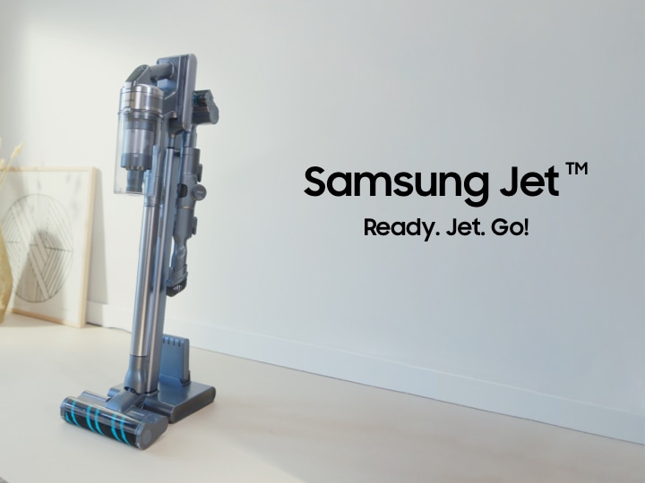 Le nouvel aspirateur sans fil Samsung Jet : Pour une nouvelle