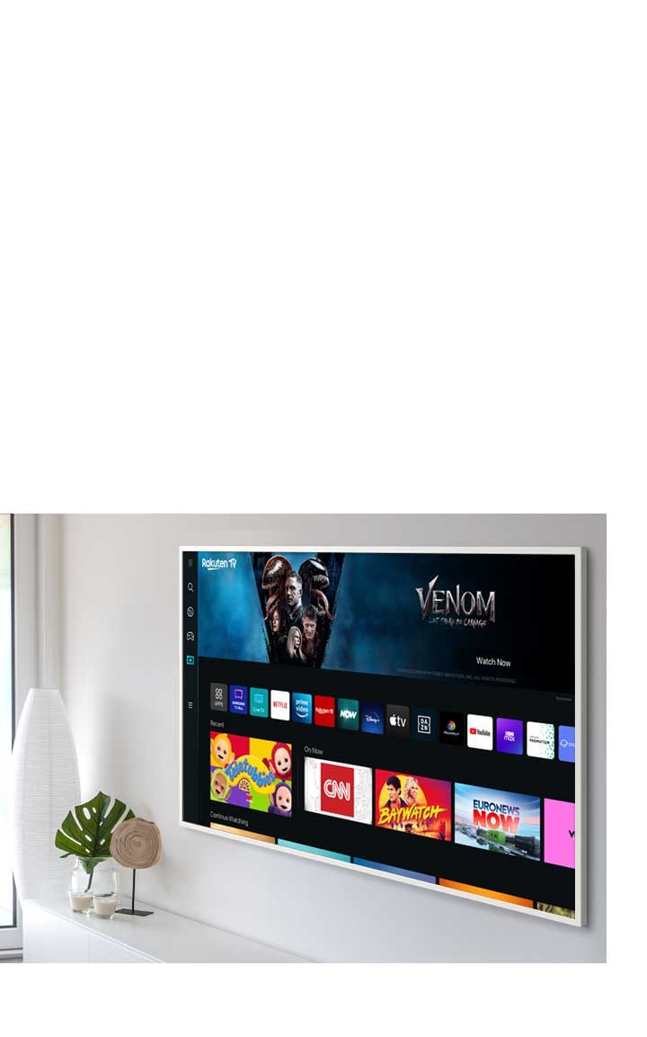 L'immense téléviseur Samsung The Frame 85'' 2021 - Tropic Hi-tech