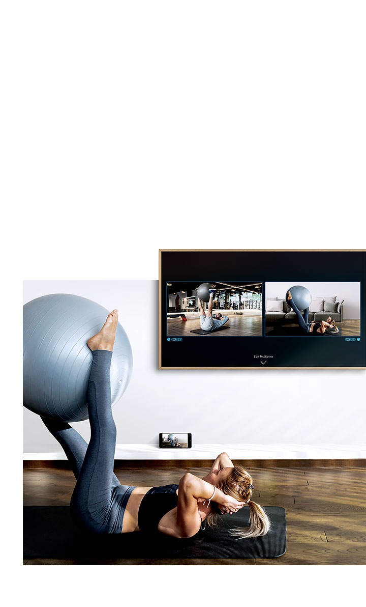 L'immense téléviseur Samsung The Frame 85'' 2021 - Tropic Hi-tech