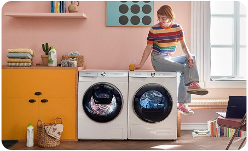 te als wasmachine lawaai maakt of ? | Samsung NL
