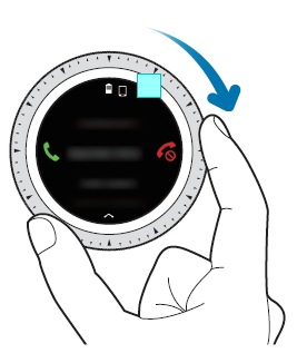 Comment utiliser les fonctions d'appels sur ma Galaxy Watch ?