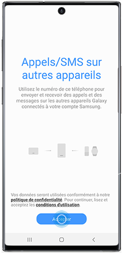 envoi sms multiple samsung