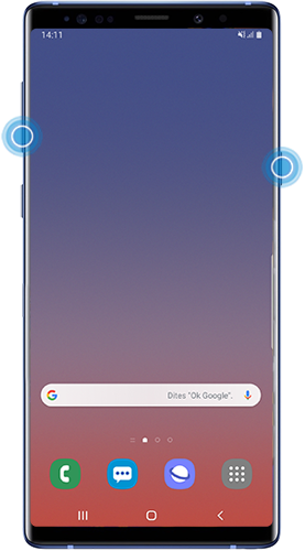 Comment faire des captures d’écran avec mon smartphone ou tablette Samsung Belgique