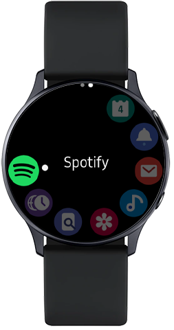 Galaxy store wearable spotify