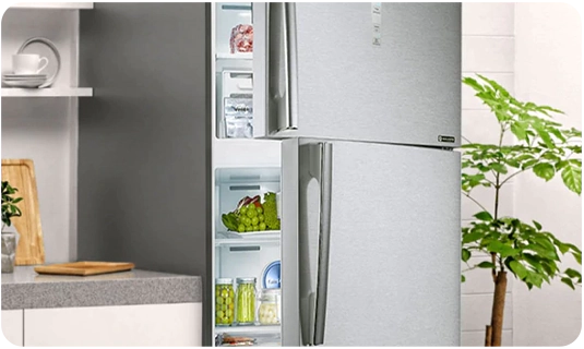 Comment retirer les portes d'un réfrigérateur congélateur Samsung
