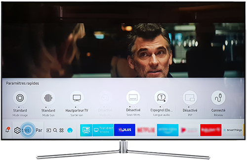 comment rechercher des chaînes sur une télé samsung