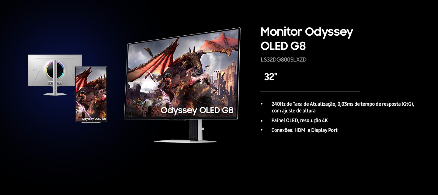 Família de Monitores Odyssey | Samsung Brasil