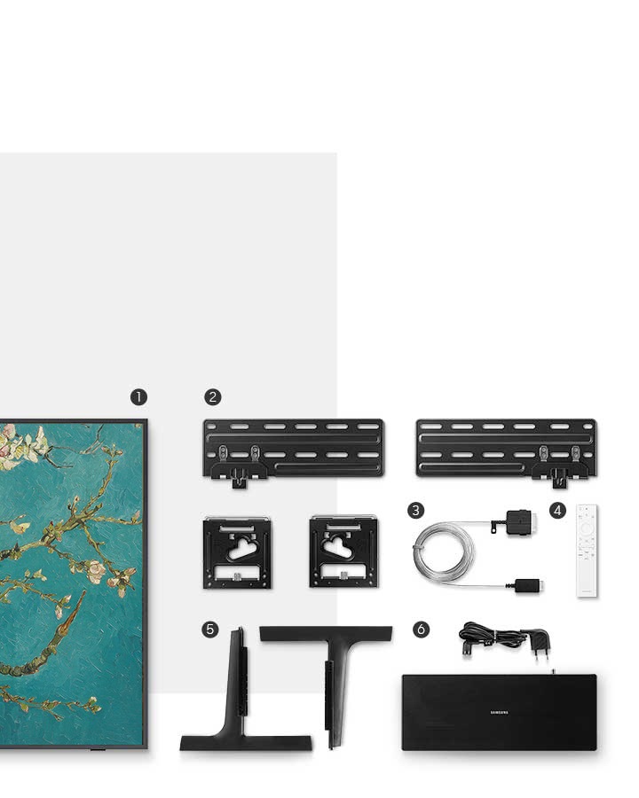 Tele Frame Design da The Frame – Reflete seu estilo | Samsung Brasil
