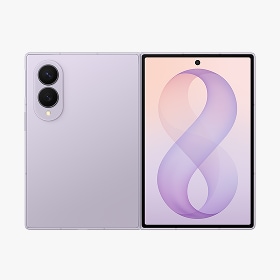 Smartphone dobrável em Violeta
