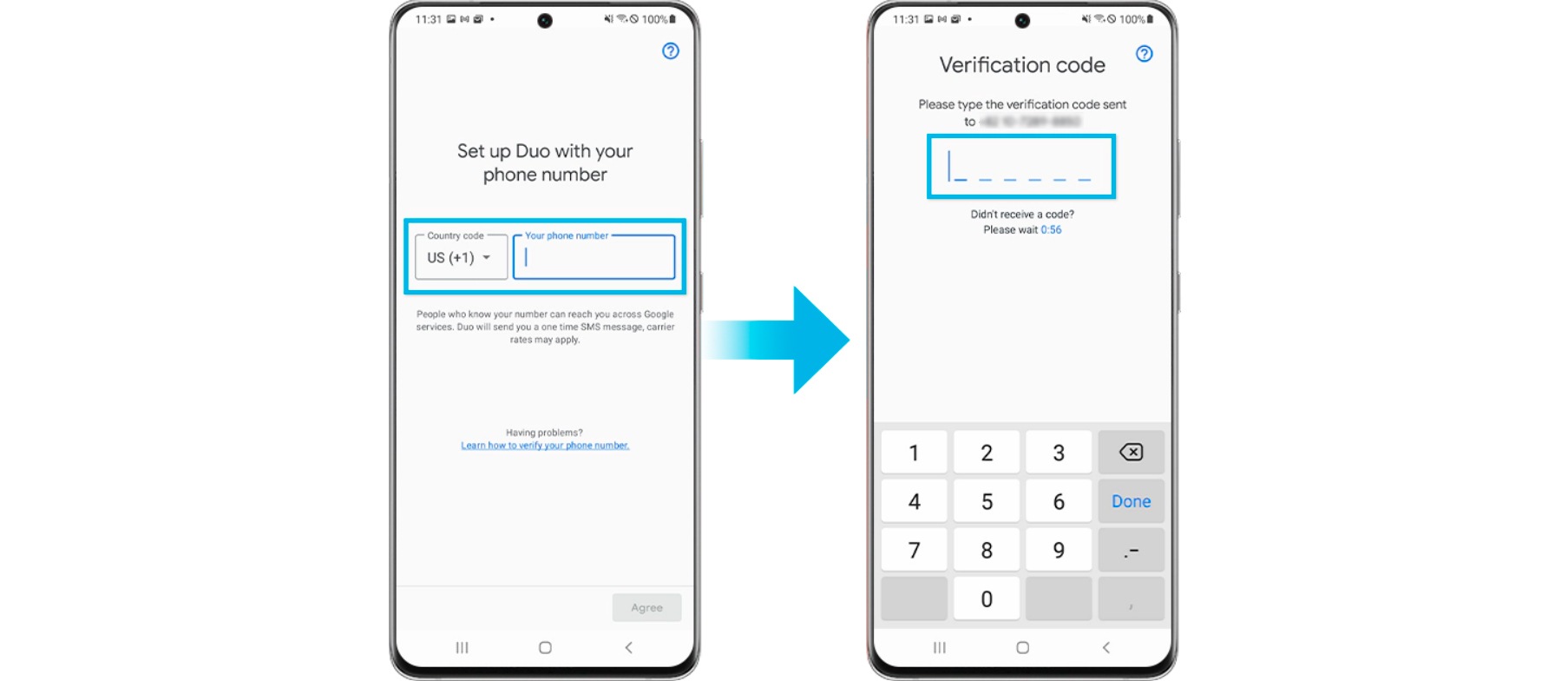 Como usar o aplicativo Duo para fazer vídeo chamada em seu Galaxy. |  Samsung BR