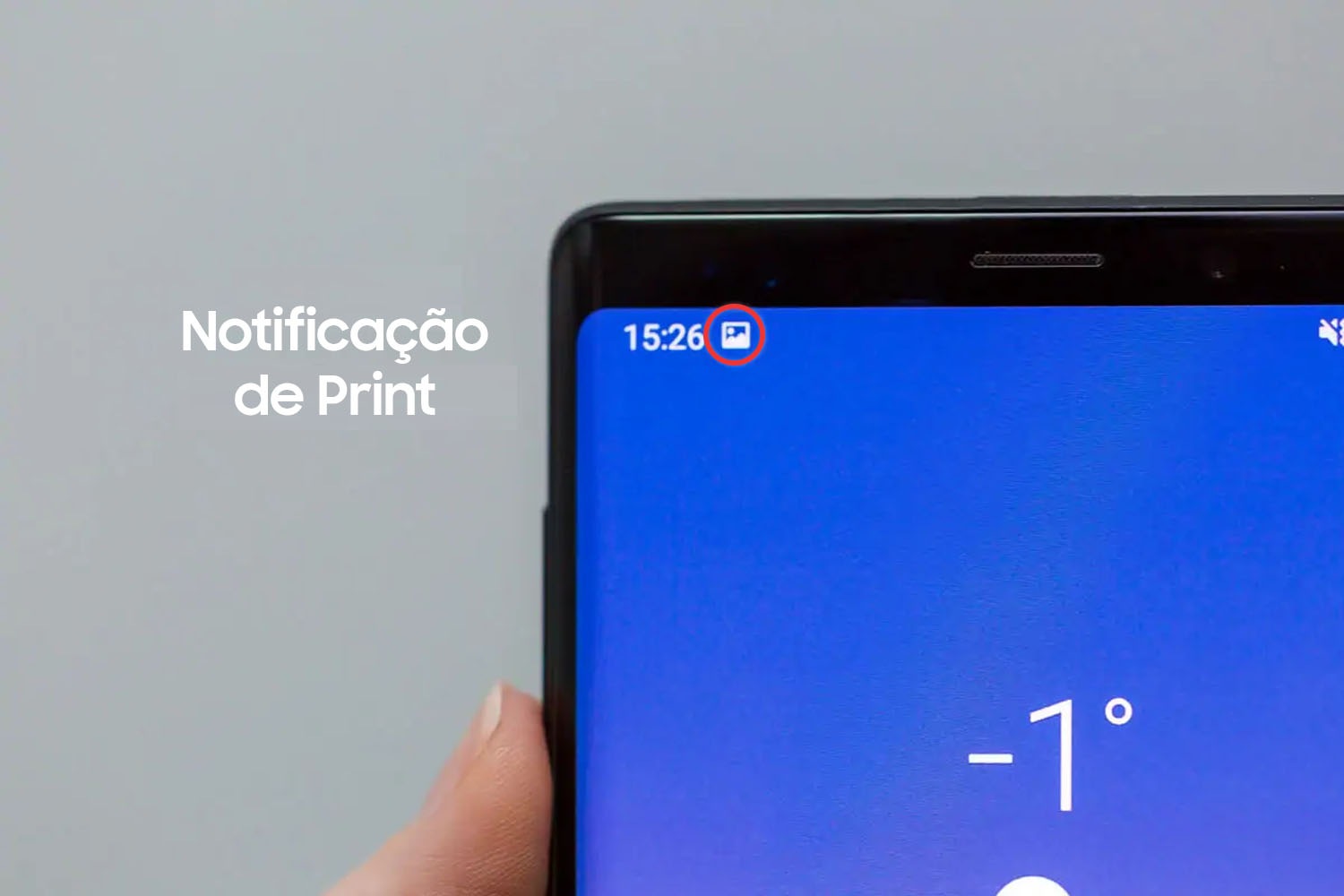 Como capturar print da tela em um smartphone ou tablet Samsung
