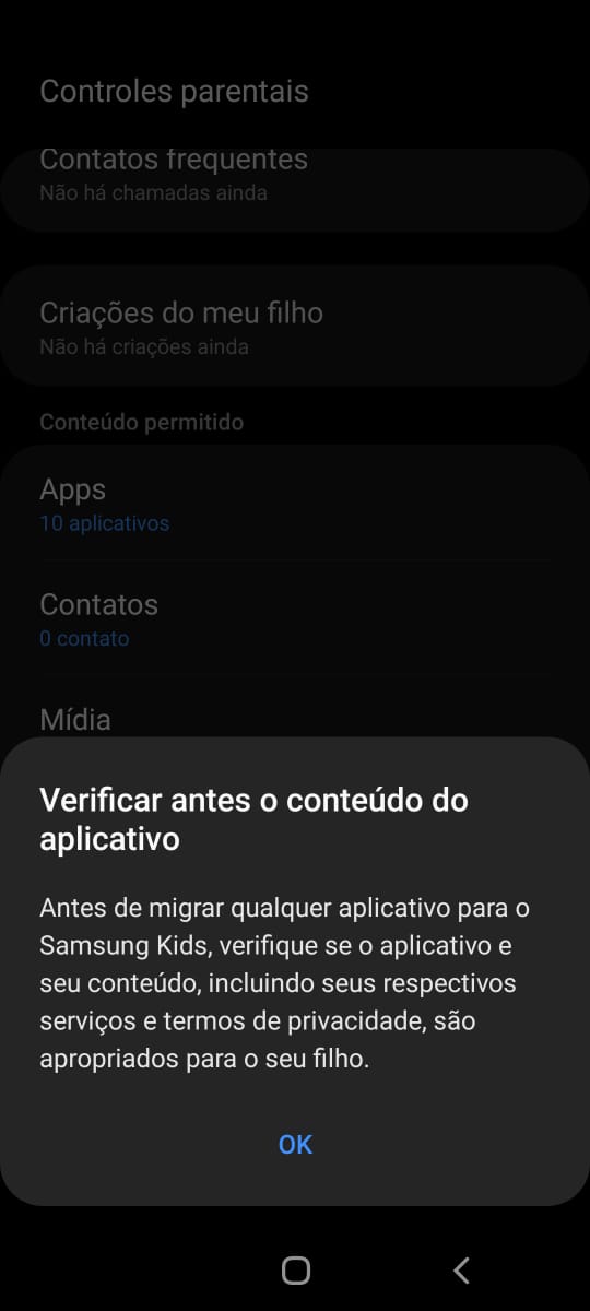 Samsung Kids, Aplicativos e Serviços