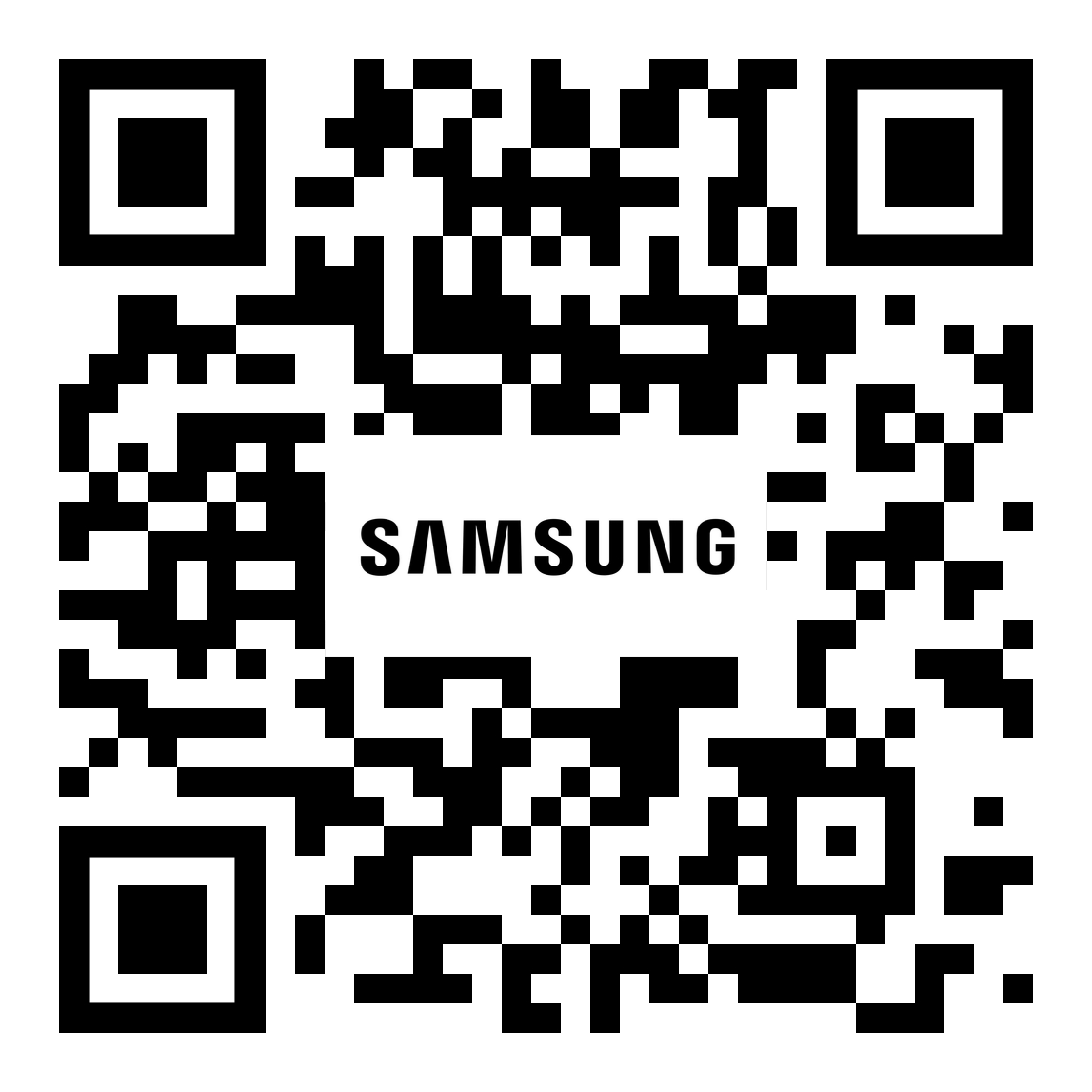 Câmera de ler código de barras - Samsung Members