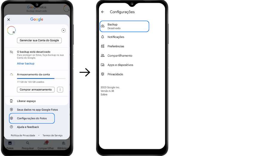 Como usar o Google Fotos no celular Samsung Samsung BR