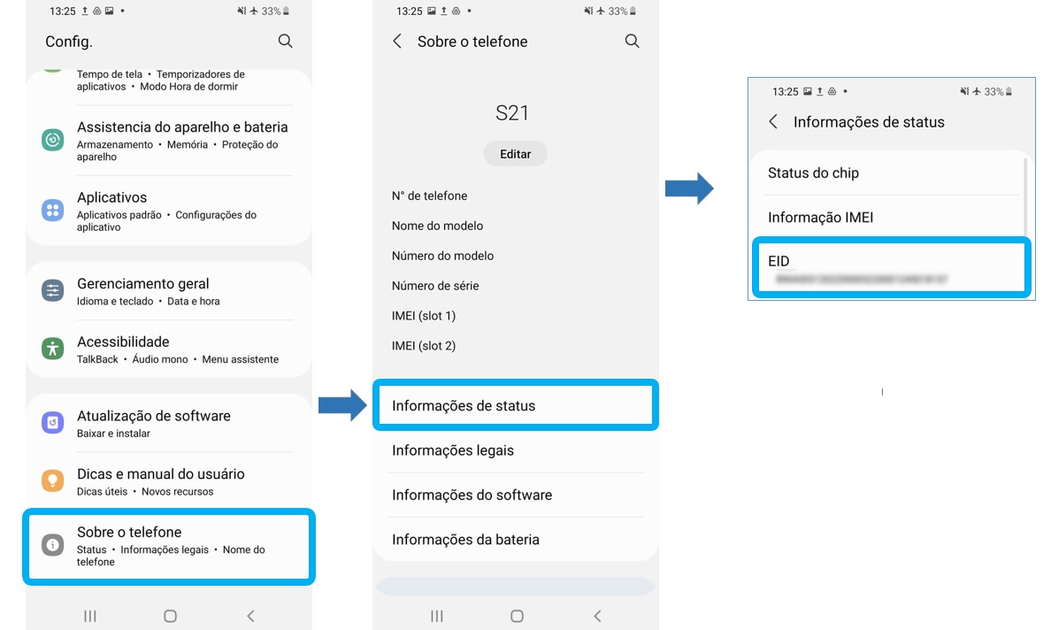 Como configurar um cartão eSIM no seu Samsung Galaxy Samsung BR