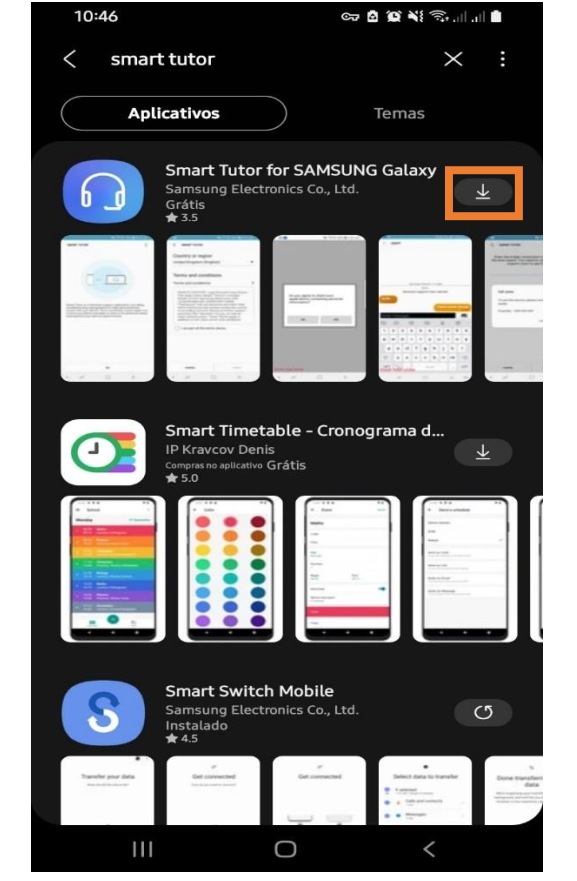 Como instalar o aplicativo Smart Tutor para efetuar o acesso remoto