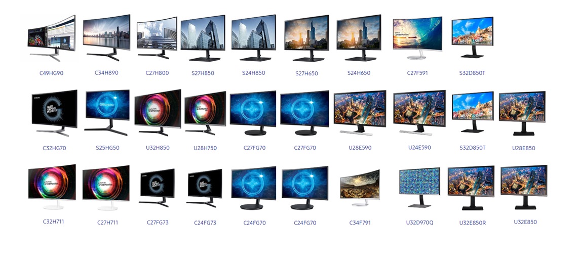 Como dividir a visualização da tela do monitor com o Samsung Setting