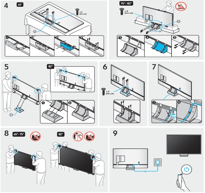 Guia básico para instalar e configurar a sua TV Samsung Samsung BR