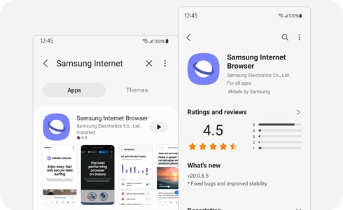 Samsung Internet Browser for One UI 6 update is now available