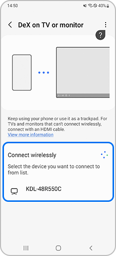 How to use Samsung DeX Samsung CA