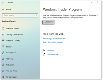 Join the Windows Insider Program on your Galaxy Book | Samsung CA