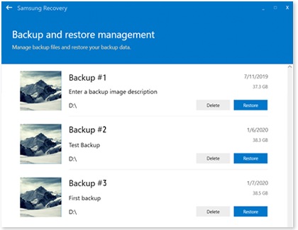 samsung backup and restore manager